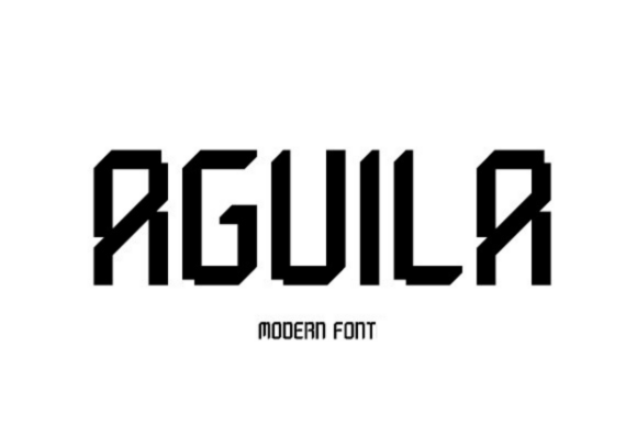 Aguila: The Display Font That Sharpens Your Campaign Visuals