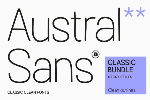 Austral Sans: A Hand-Drawn Display Font for Small Business Branding