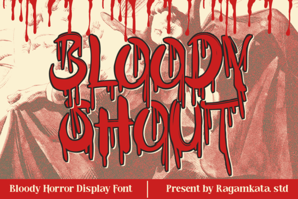 Bloody Shout: Horror Display Font for Bold Campaigns