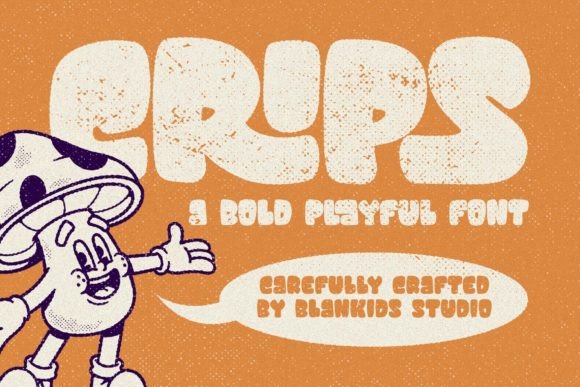 Crips: A Display Font with Real Design Muscle
