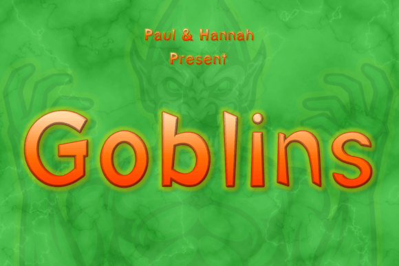 Goblins: A Whimsical Display Font for Handmade Sellers