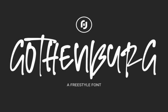 Gothenburg: A Bold Script Font for Handmade Crafts
