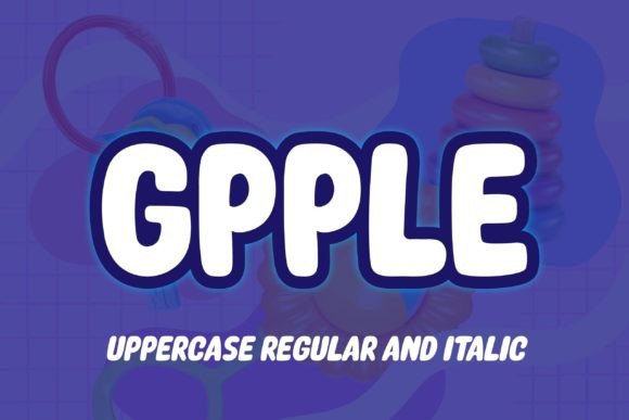 Gpple Font: Gothic Cartoon Style for Campaign Design
