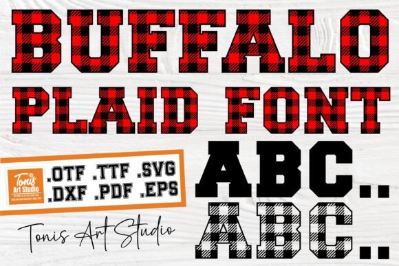 How Buffalo Plaid Font Can Warm Up Your Small Business Branding