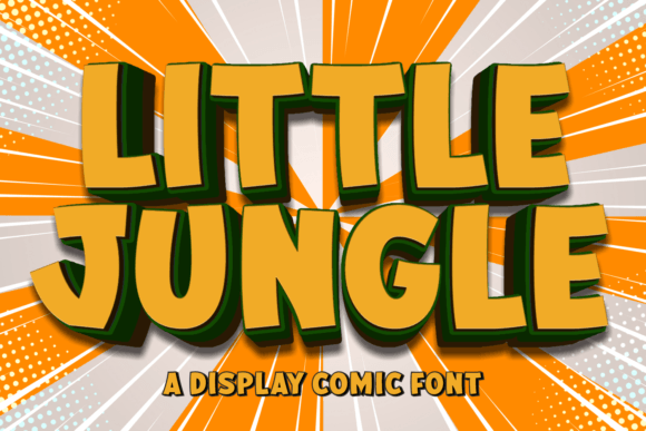 Little Jungle: A Display Font That Makes Campaign Copy Stand Out
