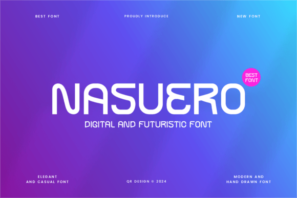 Nasuero: A Bold Display Font for Modern Web Design