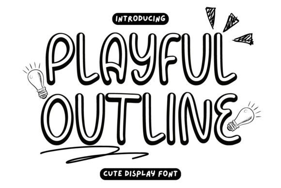 Playful Outline: A Display Font That Makes Campaign Messages Clearer