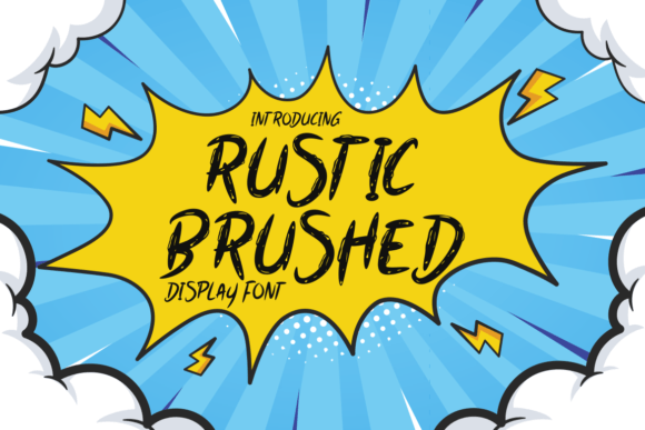 Rustic Brushed: A Hand-Drawn Brush Font for Authentic Branding