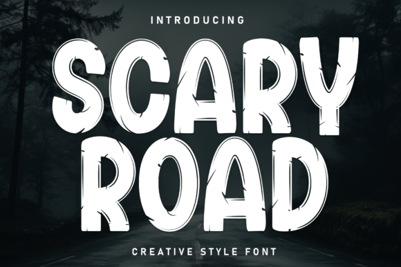 Scary Road Font: A Display Typeface That Makes Your Brand Stand Out