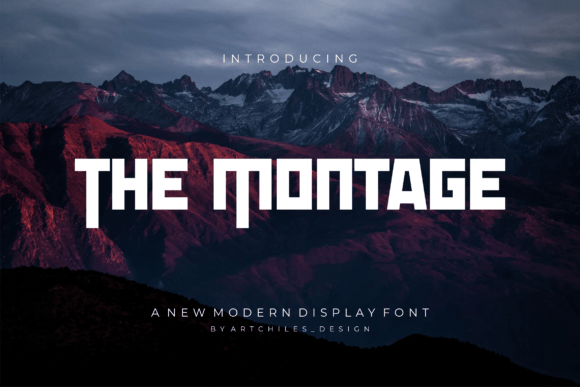 The Montage: A Display Font That Elevates Editorial Design