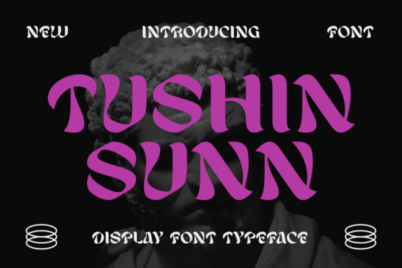 Tushin Sunn Display Typeface for Campaigns That Demand Attention