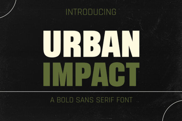 Urban Impact Font Review: A Display Typeface Built for Editorial Presence