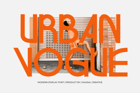 Urban Vogue Font Review: A Modern Display Typeface for Branding Projects